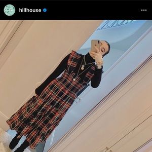 Hill House Navy Tartan Nap Dress